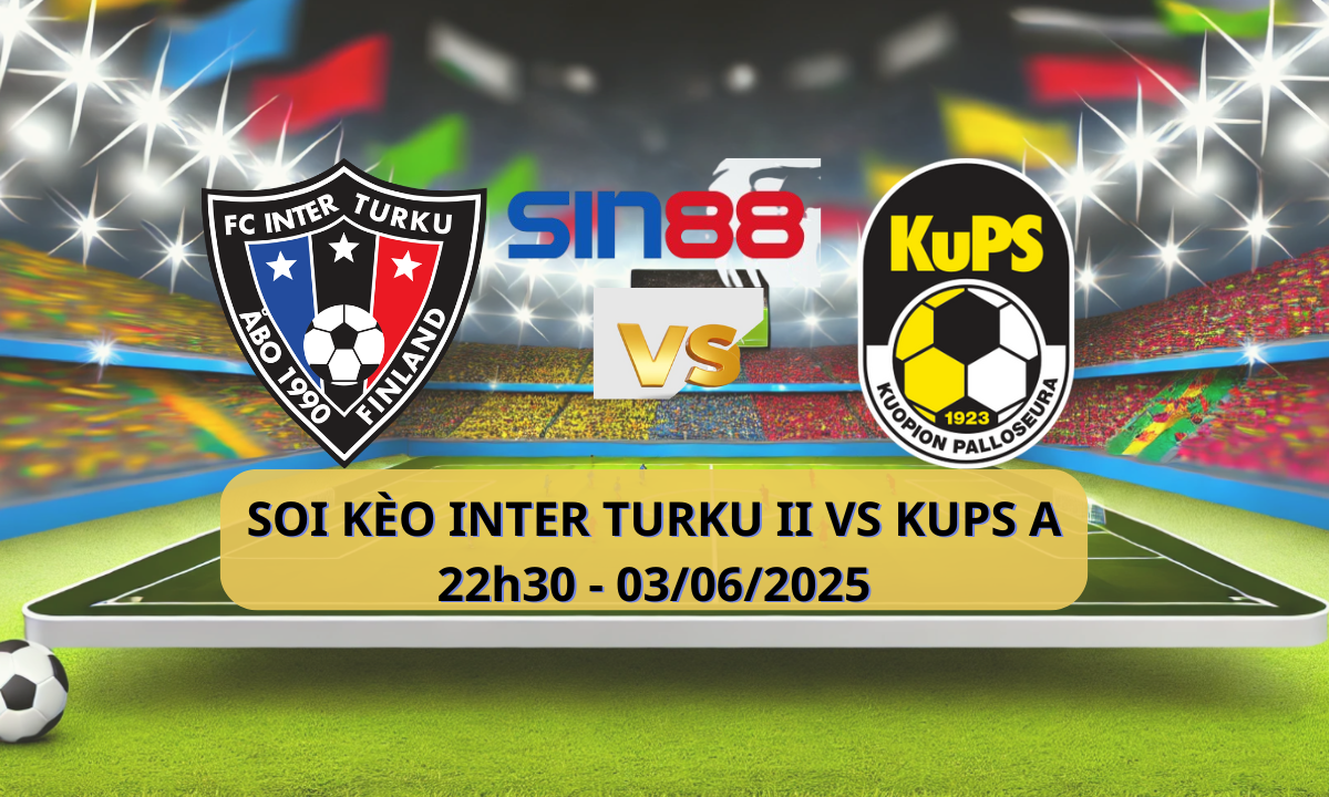 Trận đấu thể thao giữa Inter Turku II và KuPS Akatemia