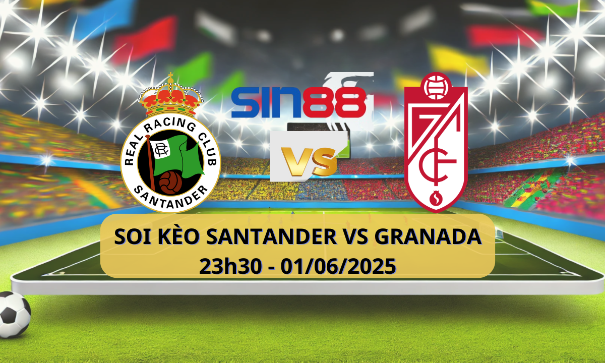 Trận đấu thể thao giữa Racing Santander và Granada CF